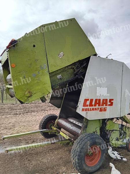 Eladó Claas Rollant 66 körbálázó – Megbízható, munkára kész állapotban