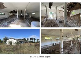 Papkeszin volt állattartó telep, nagy területtel eladó