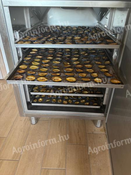 ALPFRIGO CFD 350 SS ipari aszalógép (aszalószekrény) 6 db GN 2/1 méretű tálcával eladó