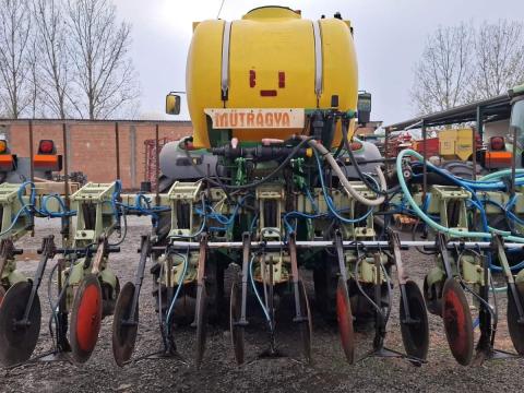 Orthmann 6 soros kultivátor folyékony műtrágya kijuttatóval és sorpermetezővel