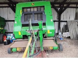 John deere 582 hálós szecskázós körbálázó