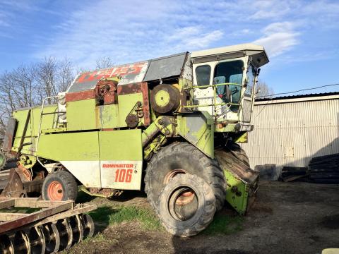 Claas Dominator 106 kombájn eladó Claas Dominator 106 kombájn eladó