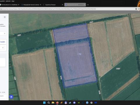 Eladó 5426 m² szántó Újdombrádon – tehermentes, bérlőmentes, azonnal birtokba vehető