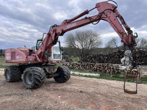 Gumikerekes forgókotró eladó