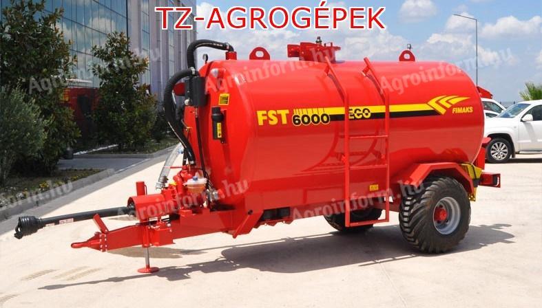 Fimaks FST 6000 literes tartálykocsi