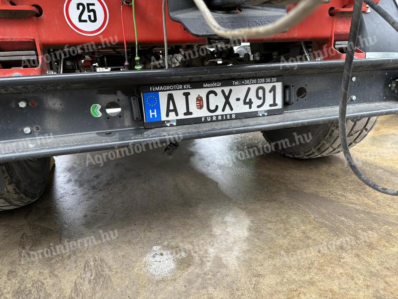 Furrier C18 forgózsámolyos 2-tengelyes mezőgazdasági pótkocsi,  3 oldalra billenthető