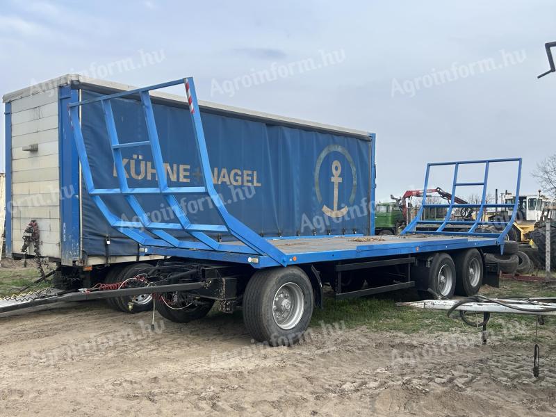 Kassbohrer Bálaszállító pótkocsi Kpm engedéllyel