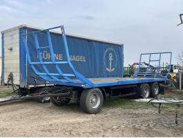 Kassbohrer Bálaszállító pótkocsi Kpm engedéllyel