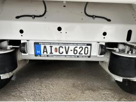 Stas Agrostar V100 alu alvázas,  3-tengelyes billenőplatós félpótkocsi