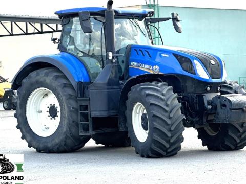 NEW HOLLAND T 7.275 - 2018 ROK - GPS - AUTOPILOT - ORYGINALNE OPONY