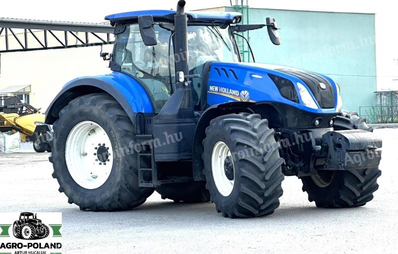 NEW HOLLAND T 7.275 - 2018 - GPS - AUTOPILOT - EREDETI GUMIABRONCSOK