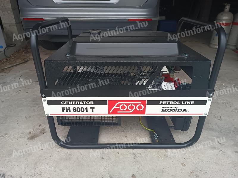 Új Honda motoros ipari áramfejlesztő aggregátor 6 kVA