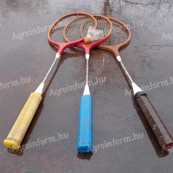 3 db retro tollasütő és labda eladó Kiskunfélegyházán