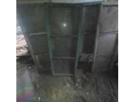 4 db régi fa ablak (125x500 mm) Kiskunfélegyházán