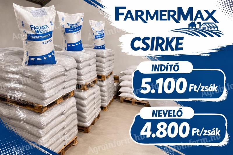 Csirke indító,  nevelő tápok. Hatalmas mennyiségi kedvezmény,  Országos szállítás