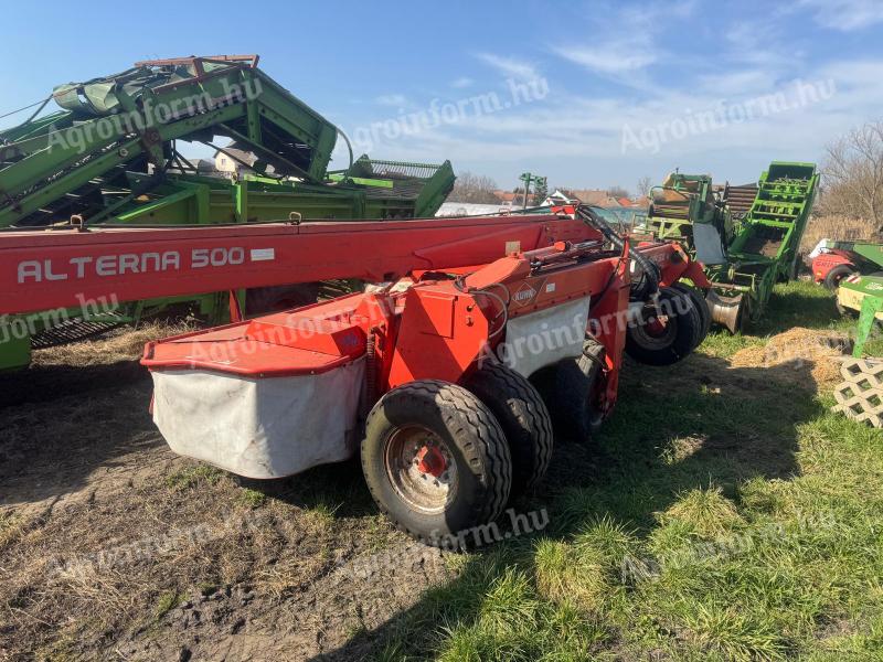 KUHN ALTERNA FC 500, 5 MÉTERES VONTATOTT TÁRCSÁS,  DISZKES KASZA