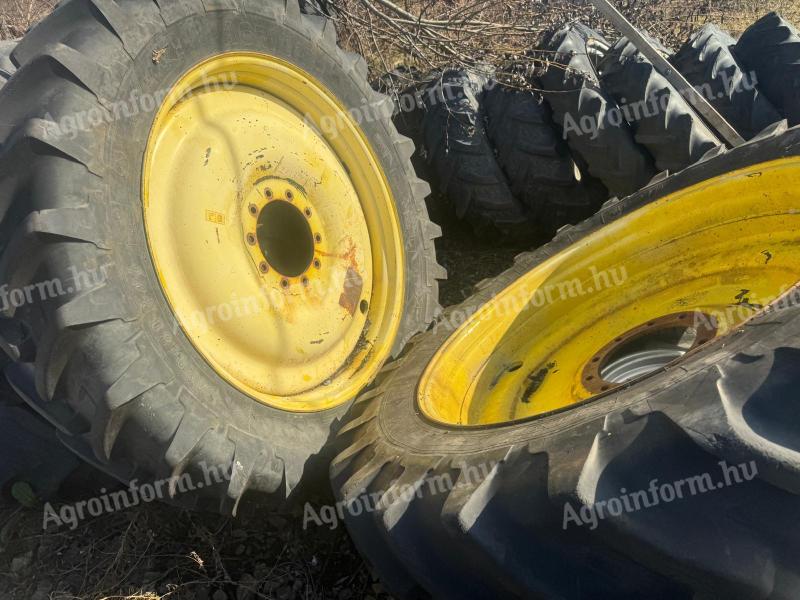 TRAKTORKERÉK,  ÁPOLÓKERÉK,  MŰVELŐKERÉK 16.9-46, 420/80R46 MICHELIN AGRIBIB GUMIVAL. 1 PÁR