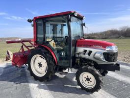 Yanmar EG224 japán klímás fülkés / kabinos kistraktor - traktor 24 LE (Kubota, Iseki, Carraro, Goldoni, T25)