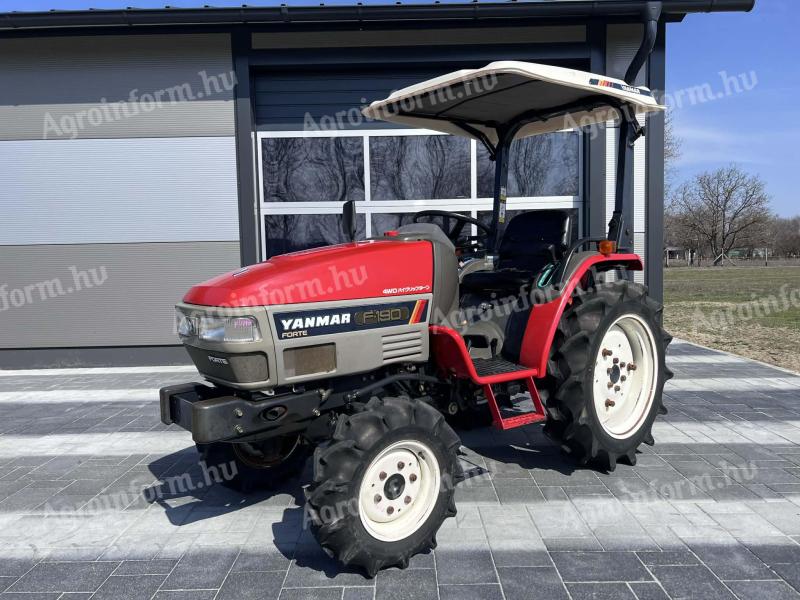 Yanmar F-190 Japán Kistraktor / Traktor ( Irányváltó,  4x4) / Kubota,  Iseki,  Carraro,  AGT,  TZ-4K,  Rába,  Goldoni /
