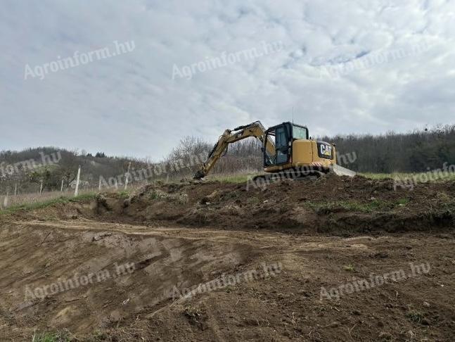 Gépi földmunka Vas vármegyében