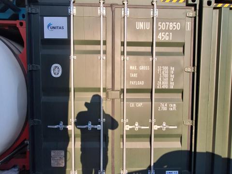 Eladó új-egyutas 40’HC magasított raktárkonténerek