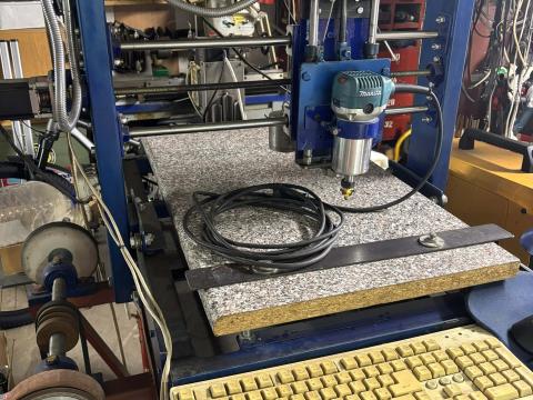 Házilag készített hobbi CNC