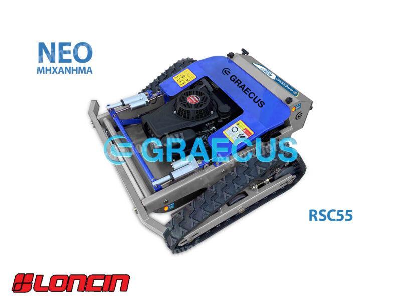 Graecus RSC55 távirányítású fűnyíró