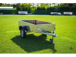 Új prémium alumínium oldalfalas utánfutó (202x106cm) most 409.000 Ft helyett 379.000 Ft