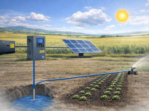 Napelemes Ipari öntözés