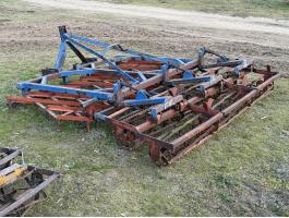 AGRIFARM 3 m-es boronás kombinátor, fogas, simító, MTZ kategória, Kovácsker