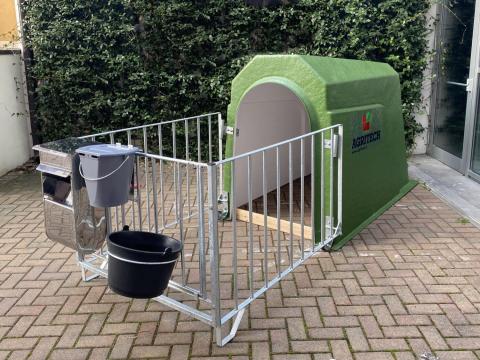 Agribox üvegszálas borjúnevelő házak eladók - Tartós borjúnevelő rendszer gazdáknak