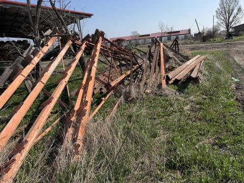 Vasvázas szín felső szerkezete