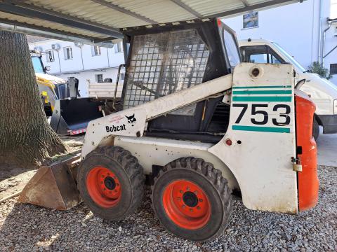 Bobcat 753 rakodó – azonnal munkára fogható