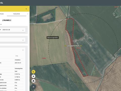 17 ha legelő / gyep eladó Szabadegyházán (Fejér megyében)