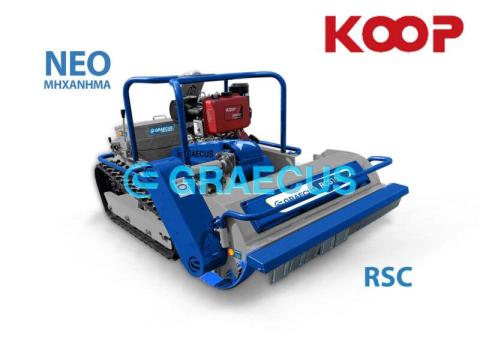 Graecus RSC100 PRO Hybrid (KOOP) távirányítású fűnyíró