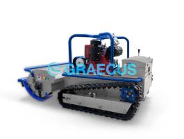 Graecus RSC100 Pro Hybrid (Loncin) távirányítású fűnyíró