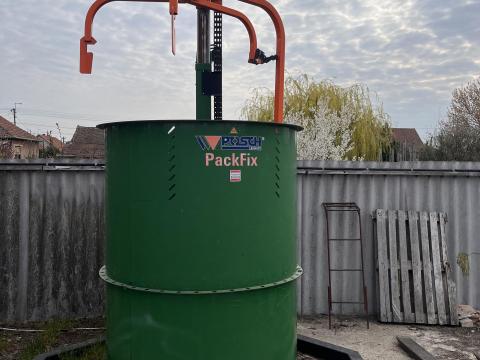 Tűzifa csomagológép