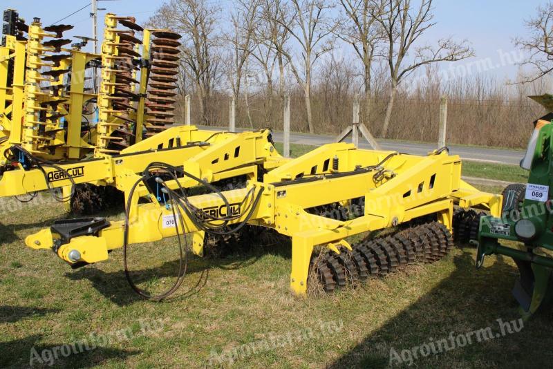 Agricult T-DM-KT 6000 henger – bemutató, nagy munkaszélességű talajművelő gép eladó