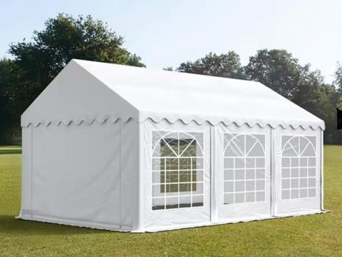 Parti sátor,  3x6m,  PVC ponyva,  fehér