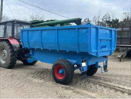 Eb 4 billenős pótkocsi magasemelésű pótkocsi Eb4