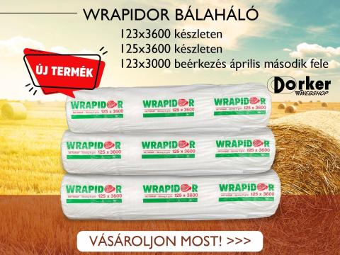 Wrapidor bálaháló – Megbízható védelem bálázáshoz