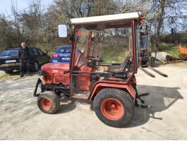 HAKO Hakotrac 1900 kommunális kistraktor, fülkés