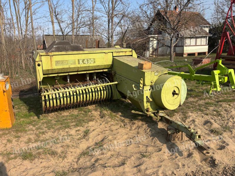 Fortschritt K430 kiskocka bálázó kockabálázó