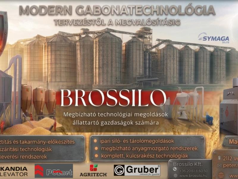 PEDROTTI gabonaszárító + DENIS magtisztító – komplett technológiai megoldás akár 200 t/nap kapacitásig PEDROTTI gabonaszárító + DENIS magtisztító – komplett technológiai megoldás akár 200 t/nap kapacitásig