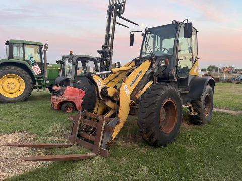 KOMATSU WA100M-5 törzscsuklós homlokrakodó