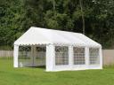 Parti sátor,  4x6m,  PVC ponyva,  fehér