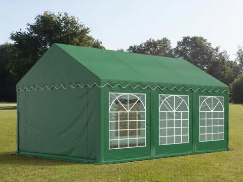 Parti sátor, 4x6m, PVC ponyva, sötét zöld Parti sátor, 4x6m, PVC ponyva, sötét zöld