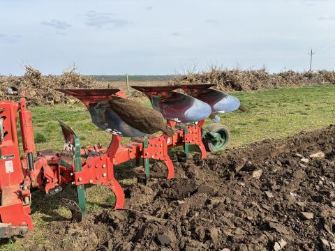 Vogel Noot XMS 950 3S Vario váltva forgató eke kiváló állapotban