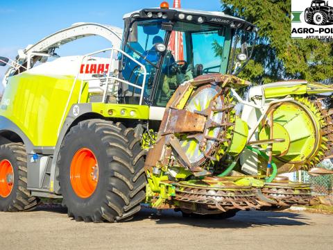 Claas JAGUAR 940 (497) - 2014 ROK - 4X4 - 40 km/h + ORBIS 600 + PU 300 Claas JAGUAR 940 (497) - 2014 ROK - 4X4 - 40 km/h + ORBIS 600 + PU 300