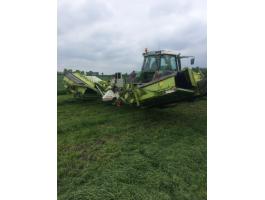 Claas Disco 3050FC Plus és 8550 AS Plus rendrakó szalaggal